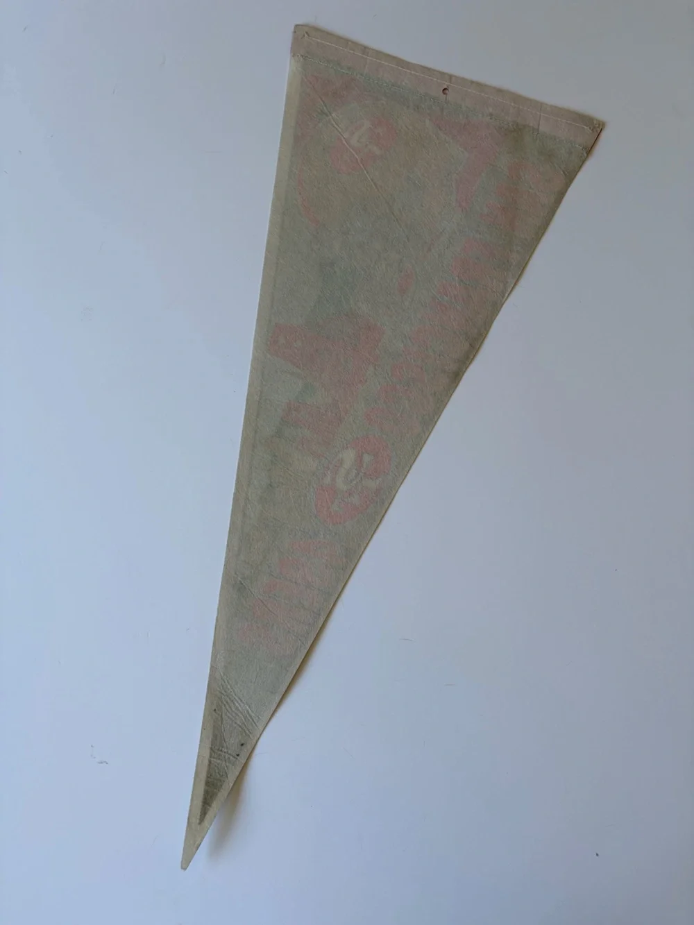 Vintage San Francisco 49ers Team Logo Felt Golden Gate Bridge Triangular Pennant